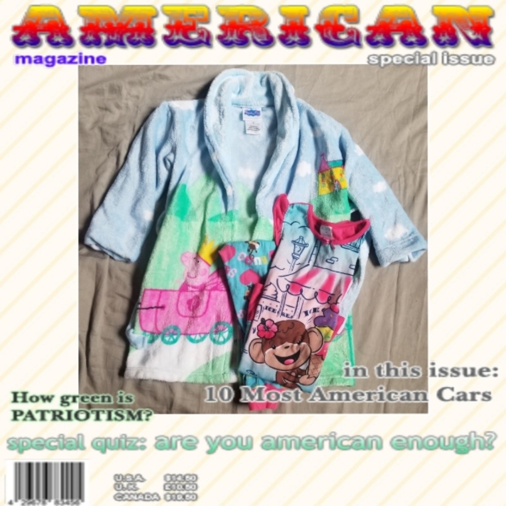 The Children's Place/Peppa Pig girls PJ'S&Bathrobe